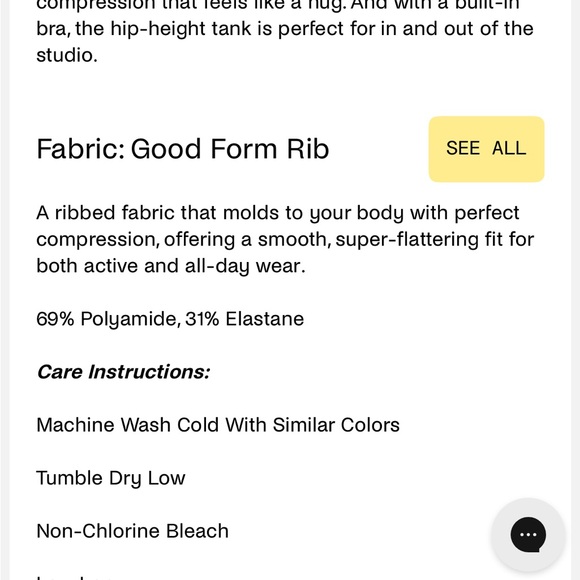 Refocus Ribbed Cropped Tank - Picture 4 of 9